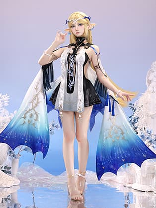 鸣潮卡提希娅角色Cosplay服饰展示